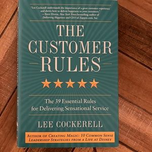 The Customer Rules book
